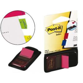 Separador Index Post-It 25,4X43,2mm 50 Folhas Rosa