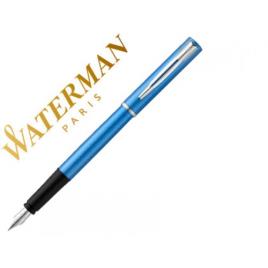 Caneta de Aparo Waterman Allure Lacada Azul Com Estojo