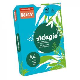 Papel Cópia Cor A4 80gr Azul Intenso (51) 500 Folhas Adagio