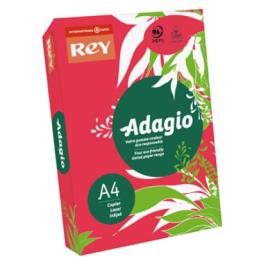 Papel Cópia Cor A4 80gr Vermelho Intenso (22) 500 Folhas Adagio