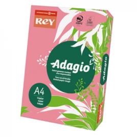 Papel Cópia Cor A4 80gr Rosa Fuxia (23) 500 Folhas Adagio