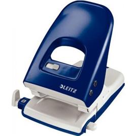 Furador 40 Folhas Leitz 5138 4mm Com Régua Azul