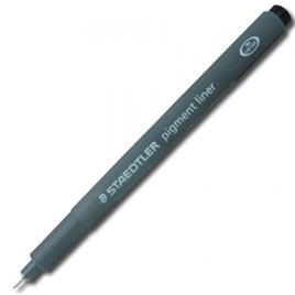 Marcador Pigment Liner 0.2mm Preto Staedtler