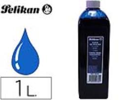 Tinta p/ Almofada Pelikan, Frasco 1L - Azul