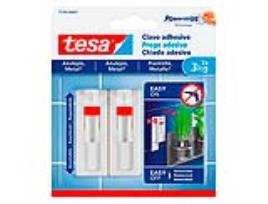 Cabide Auto Adesivo Tesa Ajustavel p/ Azulejos Suporta Ate 3 Kg
