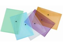 Bolsa LIDERPAPEL 182343 (Transparente - Plástico - A4)
