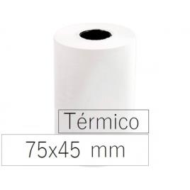 Rolo Papel Térmico 75x45x11 Branco 10 Unidades