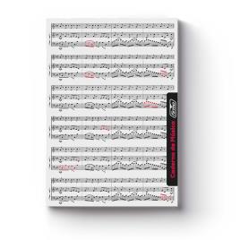 Caderno de Música, A4, 20 Folhas