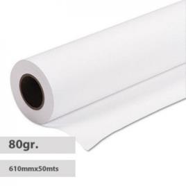 Papel Plotter 80Grs 610mmx50mts A1 Evolution Draft (Pack 4 Rolos)