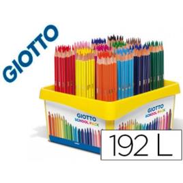 Lápis de Cor  Pack Escolar 192 Unidades