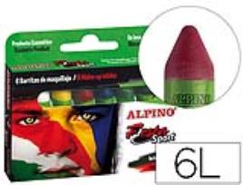 Barra de Maquilhagem Alpino Sport 6 Cores Sortidas