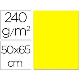 Cartolina 50X65cm 240Grs Amarela 25 Unidades
