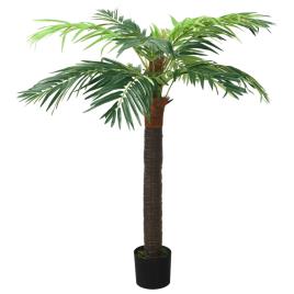 Palmeira phoenix artificial com vaso 190 cm verde