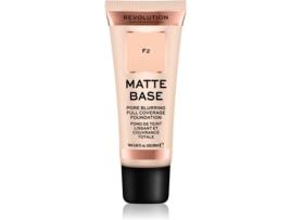 Base em Pó DISCOVER MAKEUP REVOLUTION Revolution Matte Base High Cover Foundation