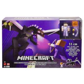 Minecraft Figura Dragão Ender Luz e Sons