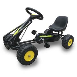 Carro De Pedal Go-kart 3 Years Black