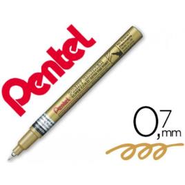 Marcador  0.7 Mfp10-X Permanente Brilhante Dourado 12 Unidades