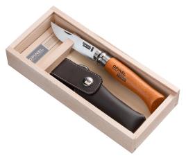 Wooden Gift Box Nº8+sheath 8.5 cm Natural