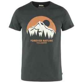 Fjällräven Camiseta Manga Curta Nature L Dark Navy