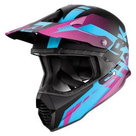 Capacete Motocross Varial Anger XS Black / Blue / Violet