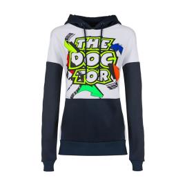 Vr46 Moletom Com Zíper Valentino Rossi 20 S White