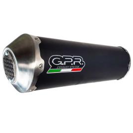 Evo 4 Atlantic 250 04-07 Escorregar Sobre Silencioso Atlantic 250 04-07 Cat Homologado One Size Matt Black / Silver