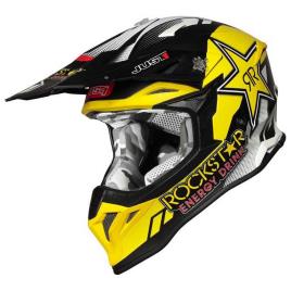 Capacete Off-road J39 Rockstar L Matt Black