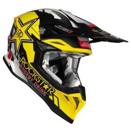 Just1 Capacete Off-road J39 Rockstar L Matt Black