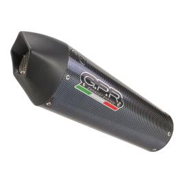 Silencioso Gp Evo4 Poppy Slip On Smc 690 R 19-20 Euro 4 Cat Homologated One Size Glossy Carbon / Black