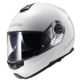 Capacete Modular Ff325 Strobe M Gloss White