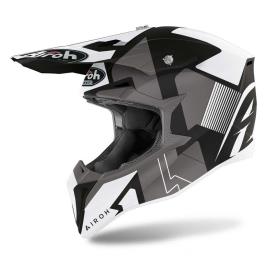 Capacete Motocross Wraap Raze S Black Matt