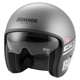 Capacete Jet Pilot 1.1 L Grey Matt / Black