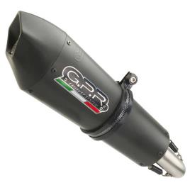 Gp Evo 4 Cb 650 F 17-18 Euro 4 Cheio Linha Sistema Cb 650 F 17-18 Euro 4 Cat Homologado One Size Matt Black / Matt Black