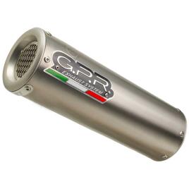 Gpr Exhaust Systems M 3 S 1000 Xr 15-16 Euro 3 Titânio Cheio Linha Sistema S 1000 Xr 15-16 Euro 3 Cat Homologado One Size Silver / Silver