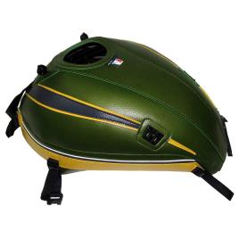 Tank Pad Kawasaki Z 900 Rs 20+ One Size Green Olive / Deco Yellow / Deco Anthracite / Edging White