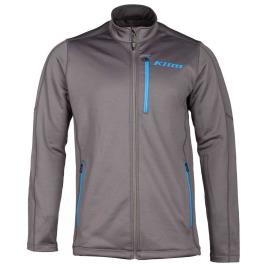 Casaco Polar Inferno M Asphalt / Electric Blue Lemonade