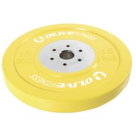 Olympic Competition Bumper Plate 15 Kg 15 kg Yellow