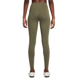 Nike Apertado Dri Fit One Mid Rise XS Medium Olive / Black