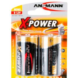 1x2 Mono D Lr 20 X-power Mono D Lr 20 X-power Baterias One Size Black