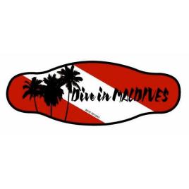 Neoprene Mask Strap Double Layer One Size Maldive
