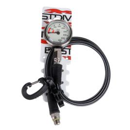 Pressure Gauge With Xtreme Hose 400 Bar HP