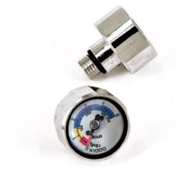 Best Divers Mini Pressure Gauge 350 Bar One Size Silver