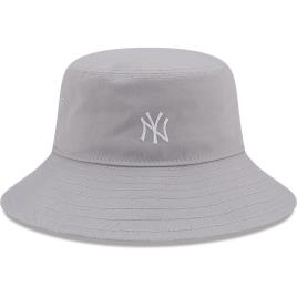 Chapéu Bucket New York Yankees Team Tab Tapered L Grey