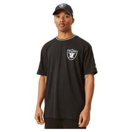 Camiseta De Manga Curta Essential Graphic Oversize Las Vegas Raiders S Black