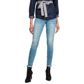 Jeans 3301 High Waist Skinny 24 Light Indigo Aged