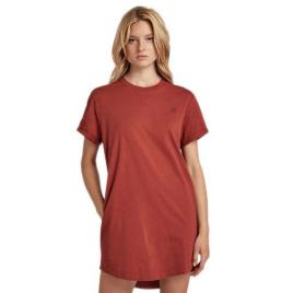 Vestido Manga Curta Lash Fem Loose XS Auburn