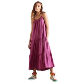 Vestido Jersey Midi 2XS Dusty Wine
