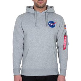 Alpha Industries Capuz Space Shuttle M Grey Heather