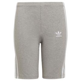 Adidas Originals Calções Justos Adicolor Cyclings 8-9 Years Medium Grey Heather / White