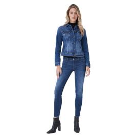 Salsa Jeans Casaco Jeans Slim Fit Denim Jacket / 123134-850 L Blue